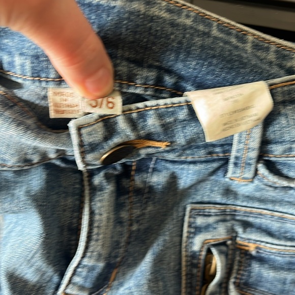 XOXO wide leg jeans size 5/6 - Picture 7 of 9